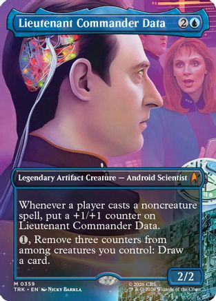 Lieutenant Commander Data (Borderless) (TRK-359) [Star Trek]