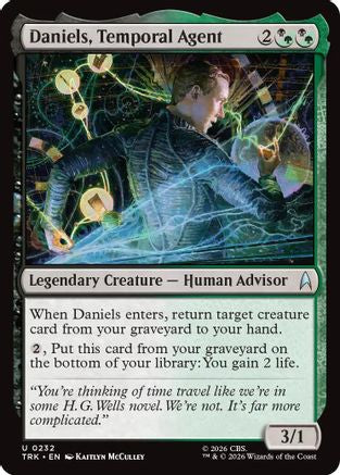 Daniels, Temporal Agent (TRK-232) [Star Trek] - PokeBox USA