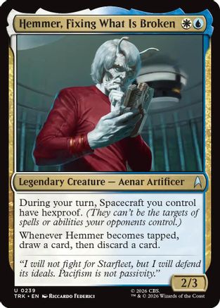 Hemmer, Fixing What Is Broken (TRK-239) [Star Trek]