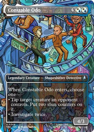 Constable Odo (Borderless) (TRK-348) [Star Trek] Foil