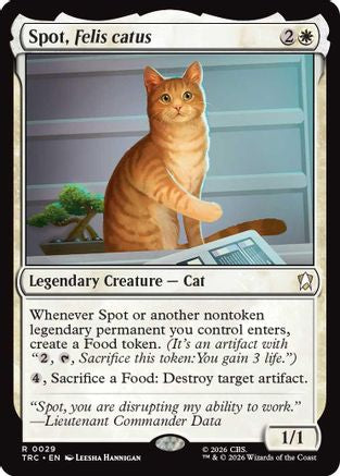 Spot, Felis catus (TRC-029) [Commander: Star Trek] - PokeBox USA