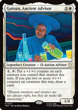 Guinan, Ancient Advisor (Surge Foil) (TRC-017) [Commander: Star Trek] Foil - PokeBox USA