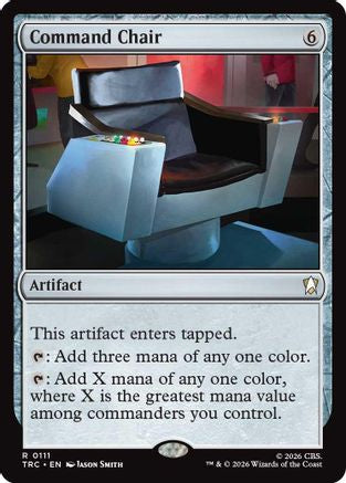 Command Chair (TRC-111) [Commander: Star Trek] - PokeBox USA
