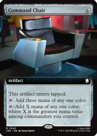 Command Chair (Extended Art) (TRC-340) [Commander: Star Trek] - PokeBox USA