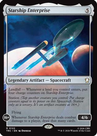 Starship Enterprise (TRC-122) [Commander: Star Trek] - PokeBox USA