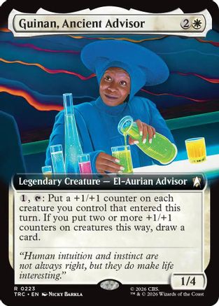 Guinan, Ancient Advisor (Extended Art) (TRC-223) [Commander: Star Trek] - PokeBox USA