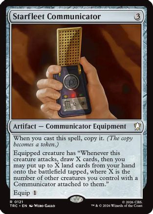Starfleet Communicator (TRC-121) [Commander: Star Trek] - PokeBox USA