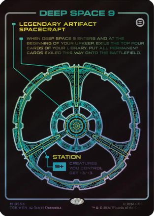 Deep Space 9 (Showcase) (TRK-556) [Star Trek] Foil - PokeBox USA