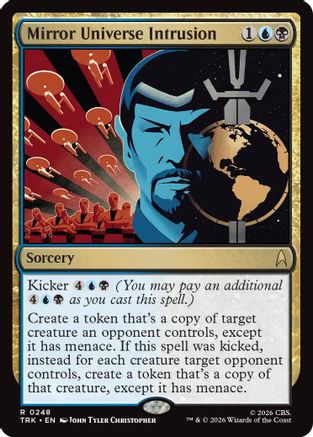 Mirror Universe Intrusion (TRK-248) [Star Trek] Foil - PokeBox USA