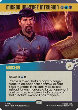 Mirror Universe Intrusion (Showcase) (TRK-424) [Star Trek] Foil - PokeBox USA