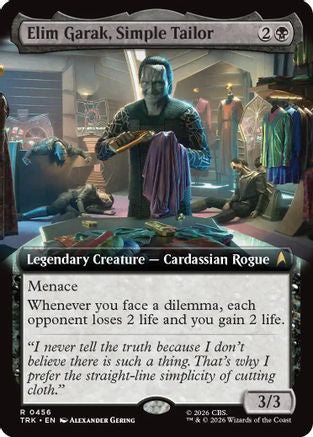 Elim Garak, Simple Tailor (Extended Art) (TRK-456) [Star Trek] - PokeBox USA