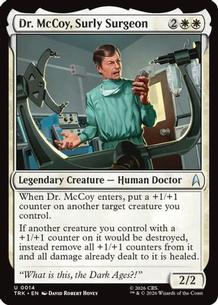 Dr. McCoy, Surly Surgeon (TRK-014) [Star Trek] - PokeBox USA