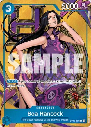 Boa Hancock (OP13-051) (Mini Case Set Vol. 3 Sunohara Artwork) (OP13-051) - One Piece Promotion Cards Foil - PokeBox USA