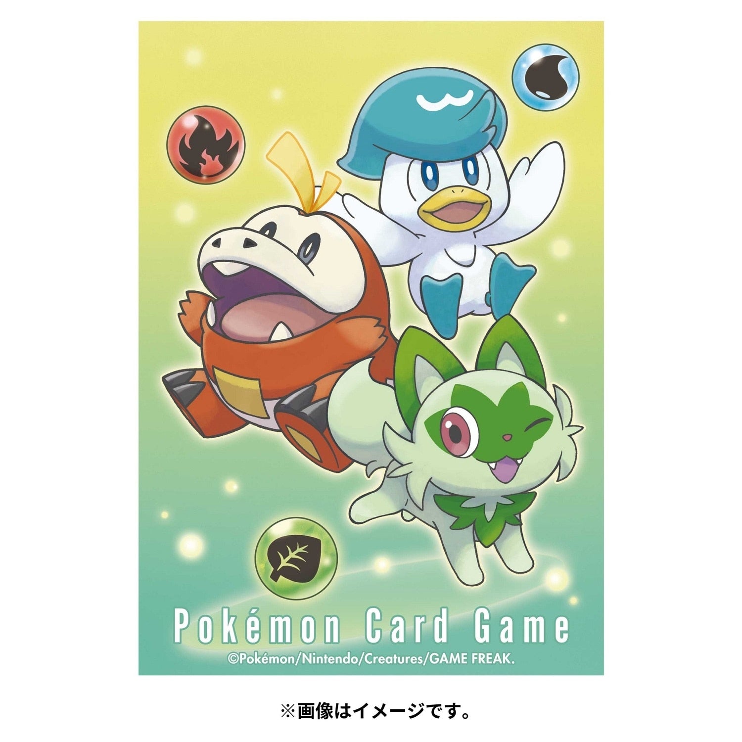 Pokémon Center Japan - Fuecoco & Quaxly & Sprigatito - Sleeves - PokeBox USA
