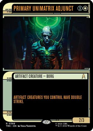 Primary Unimatrix Adjunct (Showcase) (TRK-368) [Star Trek] - PokeBox USA