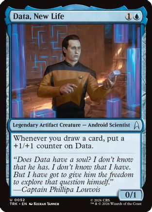 Data, New Life (TRK-052) [Star Trek] - PokeBox USA