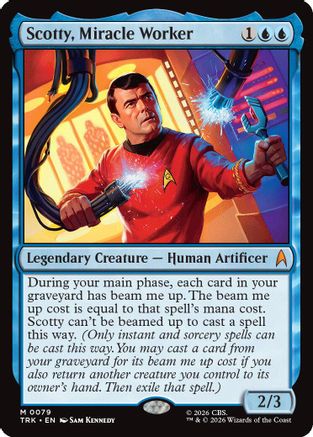 Scotty, Miracle Worker (TRK-079) [Star Trek] Foil - PokeBox USA