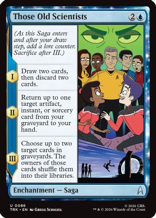 Those Old Scientists (TRK-086) [Star Trek] Foil - PokeBox USA
