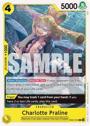 Charlotte Praline (EB05-053) - Extra Booster: One Piece Heroines Edition Vol. 2 - PokeBox USA
