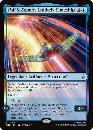 H.M.S. Bounty, Unlikely Timeship (TRK-063) [Star Trek] - PokeBox USA