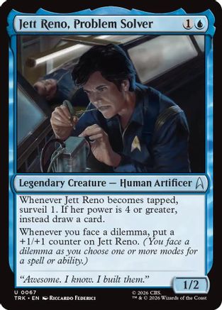 Jett Reno, Problem Solver (TRK-067) [Star Trek] - PokeBox USA
