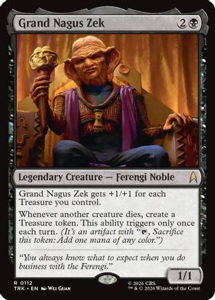 Grand Nagus Zek (TRK-112) [Star Trek] - PokeBox USA
