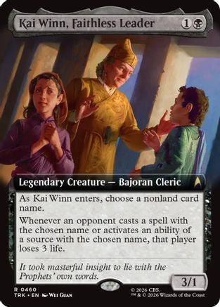Kai Winn, Faithless Leader (Extended Art) (TRK-460) [Star Trek] - PokeBox USA