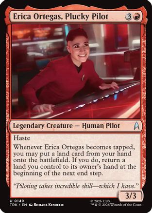 Erica Ortegas, Plucky Pilot (TRK-149) [Star Trek] - PokeBox USA