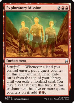 Exploratory Mission (TRK-150) [Star Trek] Foil - PokeBox USA
