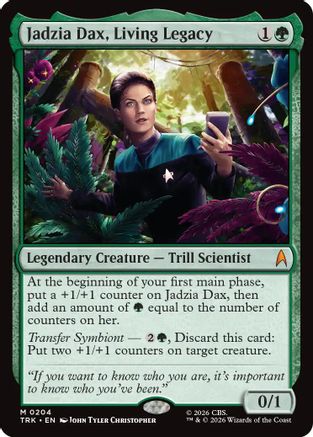 Jadzia Dax, Living Legacy (TRK-204) [Star Trek] - PokeBox USA