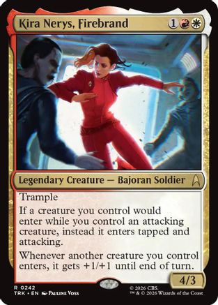 Kira Nerys, Firebrand (TRK-242) [Star Trek] Foil - PokeBox USA