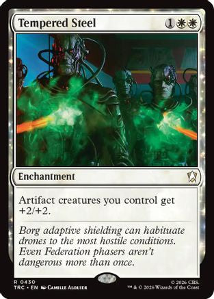 Tempered Steel (TRC-430) [Commander: Star Trek] - PokeBox USA