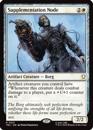 Supplementation Node (Surge Foil) (TRC-031) [Commander: Star Trek] Foil - PokeBox USA