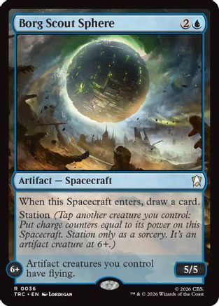 Borg Scout Sphere (TRC-036) [Commander: Star Trek] - PokeBox USA