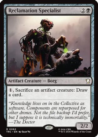 Reclamation Specialist (Surge Foil) (TRC-062) [Commander: Star Trek] Foil - PokeBox USA
