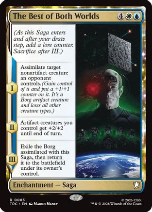 The Best of Both Worlds (TRC-083) [Commander: Star Trek] - PokeBox USA