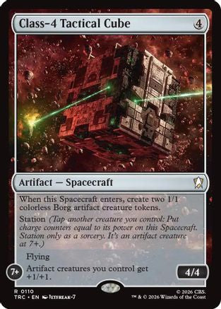 Class-4 Tactical Cube (TRC-110) [Commander: Star Trek] - PokeBox USA