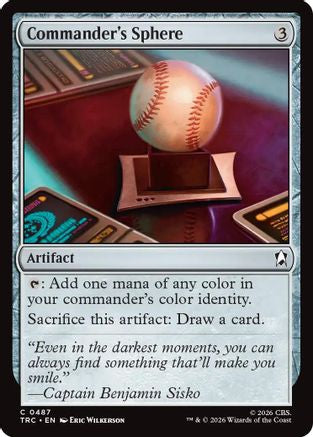 Commander's Sphere (TRC-487) [Commander: Star Trek] - PokeBox USA