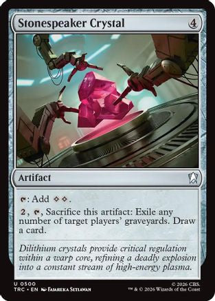 Stonespeaker Crystal (TRC-500) [Commander: Star Trek] - PokeBox USA