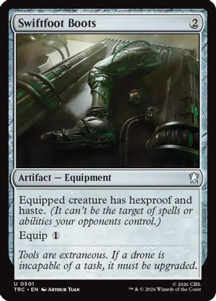 Swiftfoot Boots (TRC-501) [Commander: Star Trek] - PokeBox USA