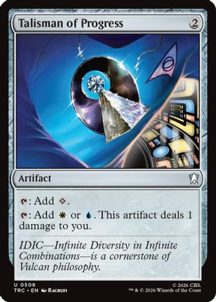 Talisman of Progress (TRC-508) [Commander: Star Trek] - PokeBox USA