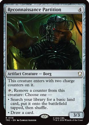 Reconnaissance Partition (Surge Foil) (TRC-119) [Commander: Star Trek] Foil - PokeBox USA