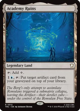 Academy Ruins (TRC-512) [Commander: Star Trek] - PokeBox USA