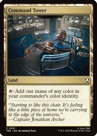 Command Tower (TRC-521) [Commander: Star Trek] - PokeBox USA