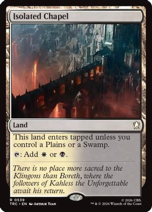 Isolated Chapel (TRC-539) [Commander: Star Trek] - PokeBox USA