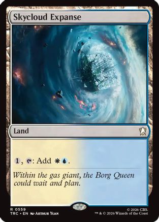 Skycloud Expanse (Surge Foil) (TRC-559) [Commander: Star Trek] Foil - PokeBox USA