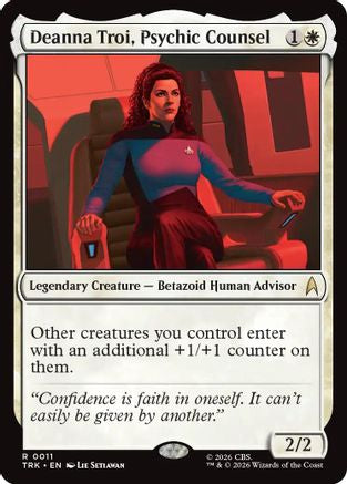 Deanna Troi, Psychic Counsel (TRK-011) [Star Trek] - PokeBox USA