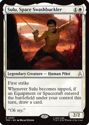 Sulu, Space Swashbuckler (TRK-037) [Star Trek] - PokeBox USA
