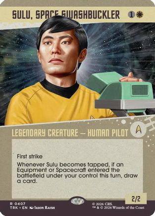 Sulu, Space Swashbuckler (Showcase) (TRK-407) [Star Trek] - PokeBox USA