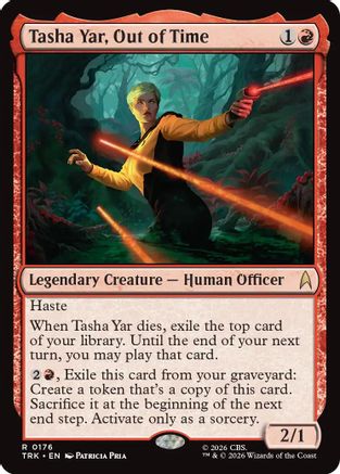 Tasha Yar, Out of Time (TRK-176) [Star Trek] Foil - PokeBox USA